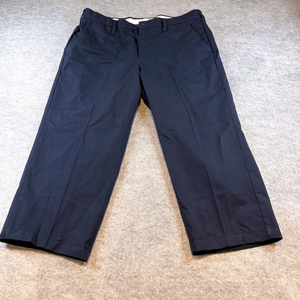 Red‎ Kap Mens PT10NV Navy Work Pants Industrial Chino 38x24 Workwear Streetwear